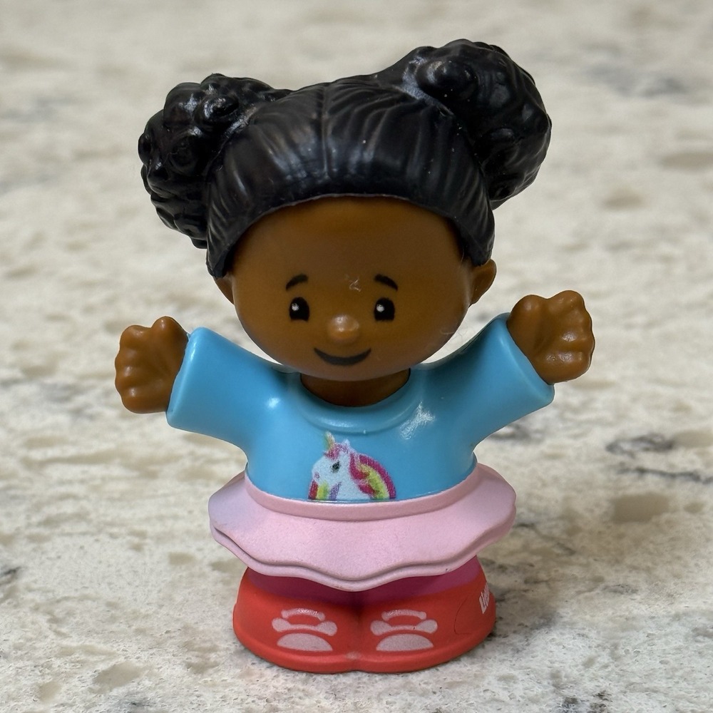 Fisher Price Little People Barbie Tessa Pigtail Buns Unicorn Girl Kid 2021 2025